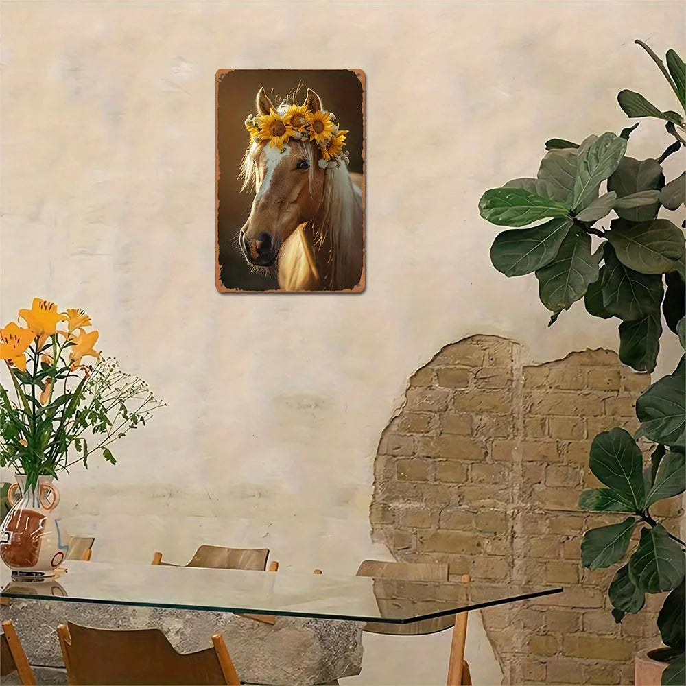 Vintage Horse Metal