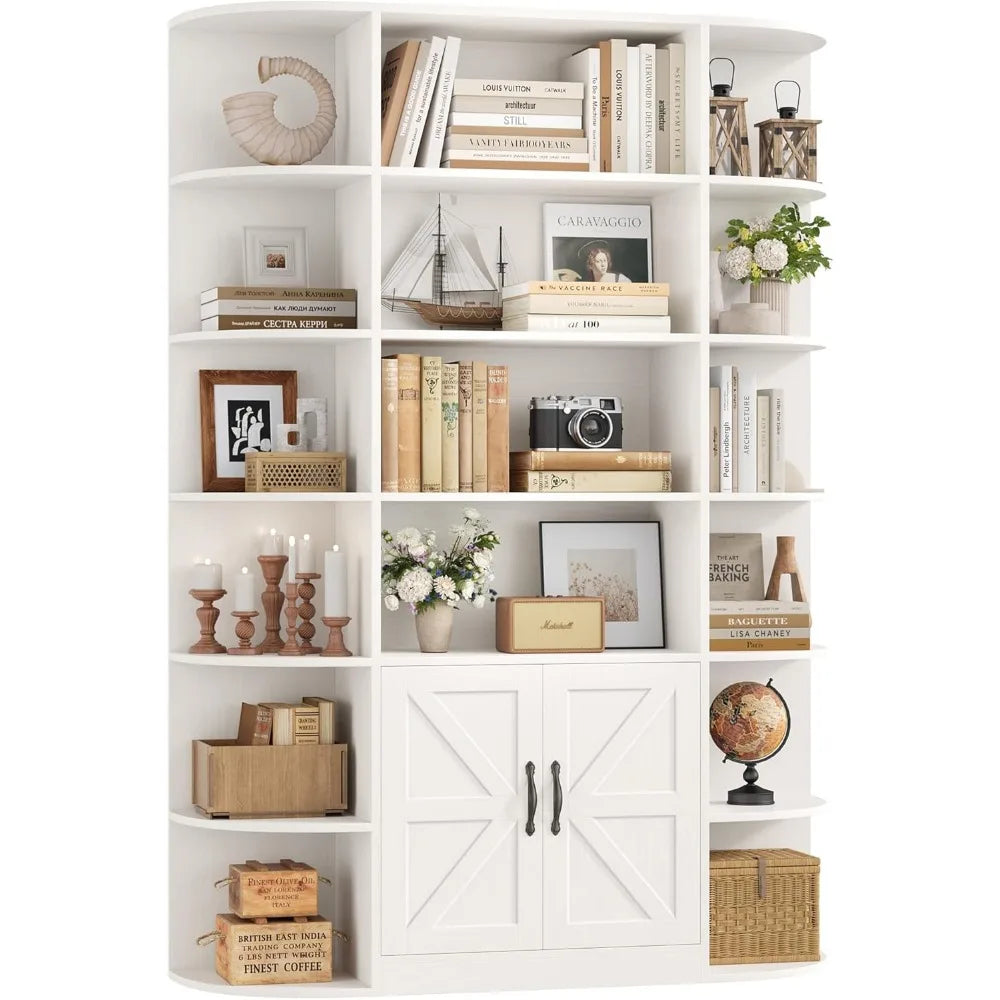 75" Tall Book Shelf and Bookcase,