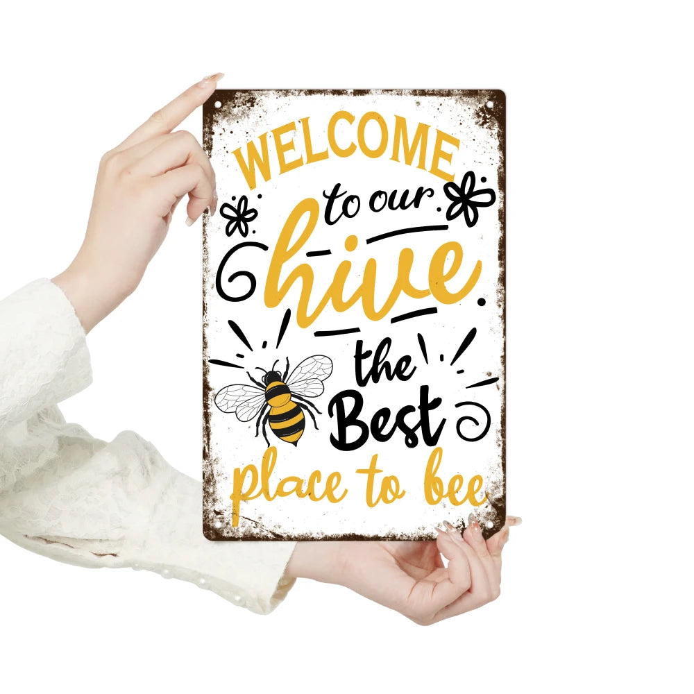 Welcome Metal Signs,