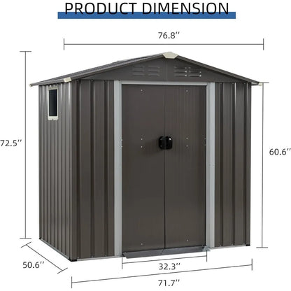 Outdoor Storage Shed,