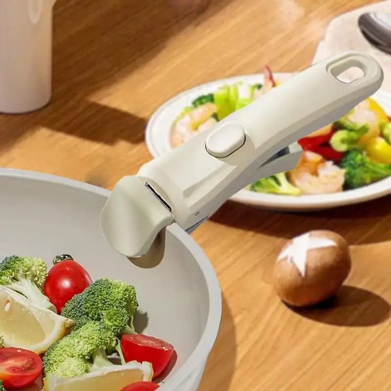 Tableware Detachable Replacement Clip Hand Grip Universal Ergonomic Kitchen Accessories Removable Pan Pot Handle for Cookware