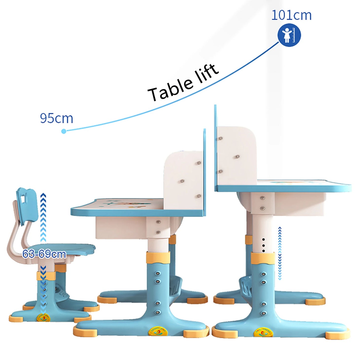 Kids Desktop Chair Set