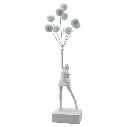 Art Balloon Girl Statues