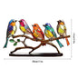 Metal Painted Animal Ornament