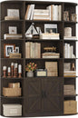 75" Tall Book Shelf and Bookcase,