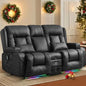 Power Loveseat Recliner Massage & Heat