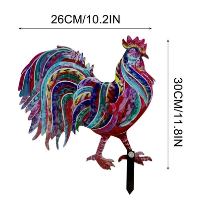 Outdoor Rooster Decoration