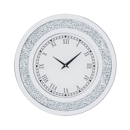 3D Wall Clock Diamond Crystal