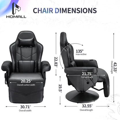 Computer Racing Style Pu Leather