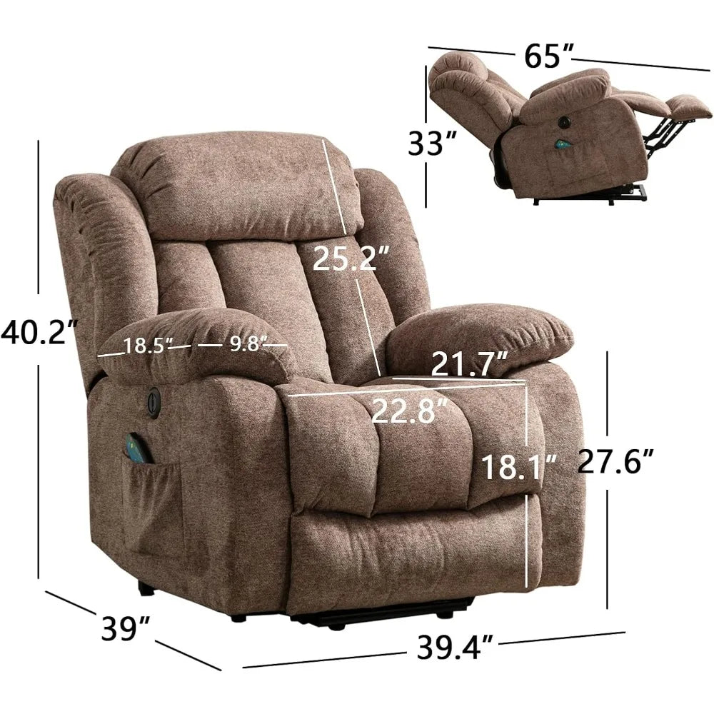 Power Lift Chair with Heat & Massage