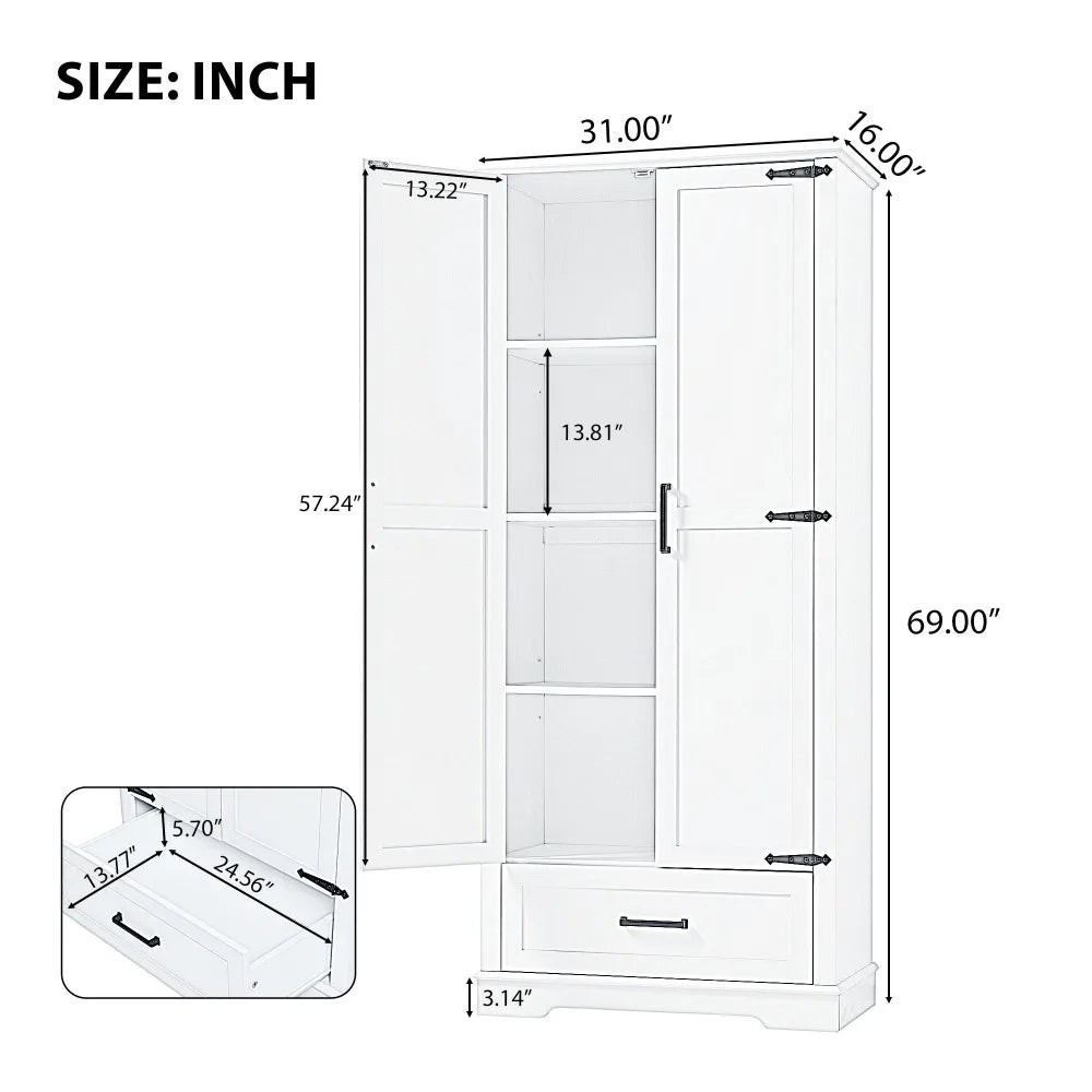 Tall Bathroom Storage Cabinet