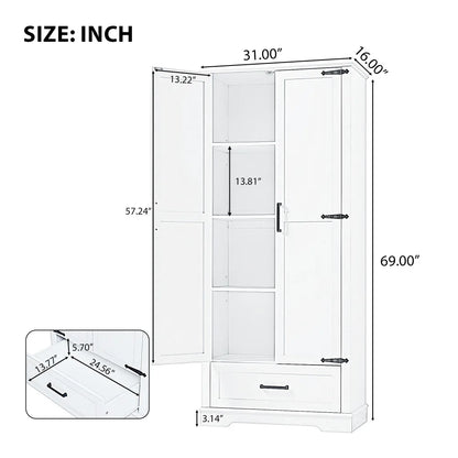 Tall Bathroom Storage Cabinet