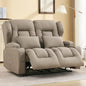 54.2" RV Loveseat Recliner ，