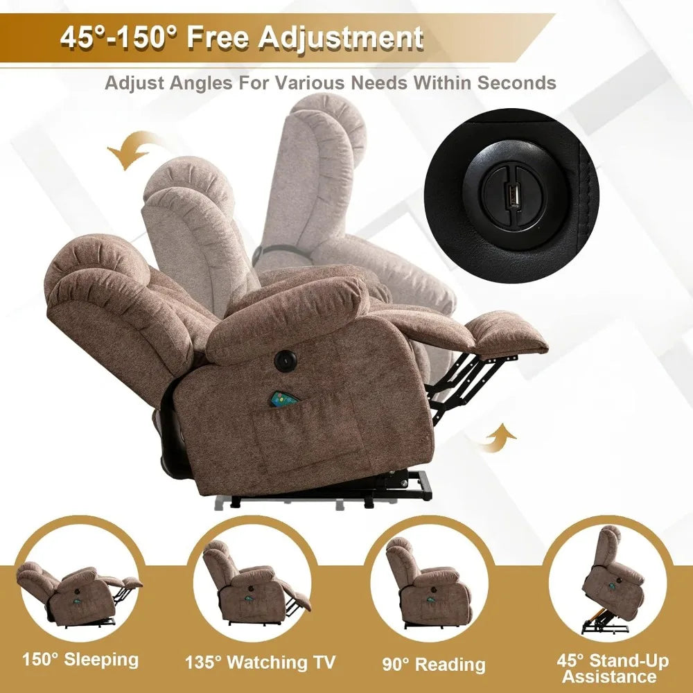 Power Lift Chair with Heat & Massage
