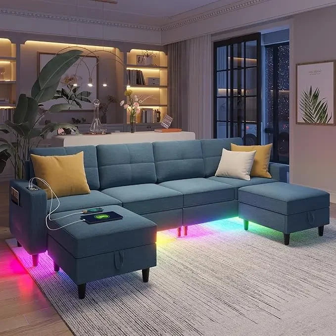 LED Sectional Couches