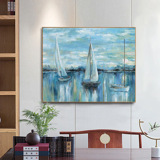 Sailboat Oil Paint