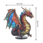 Metal Painted Animal Ornament