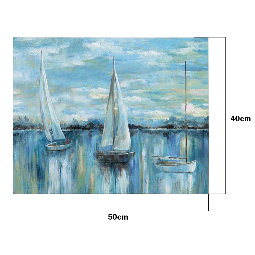 Sailboat Oil Paint