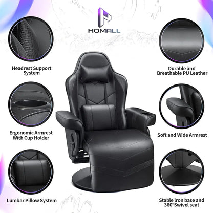 Computer Racing Style Pu Leather