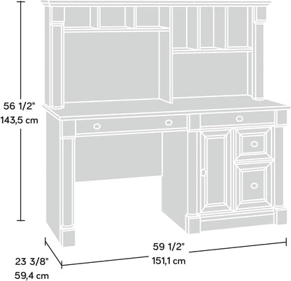 Desk and Hutch, Cherry finish USA