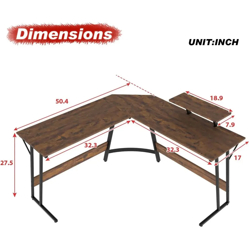 L Shaped Desk Corner Gaming