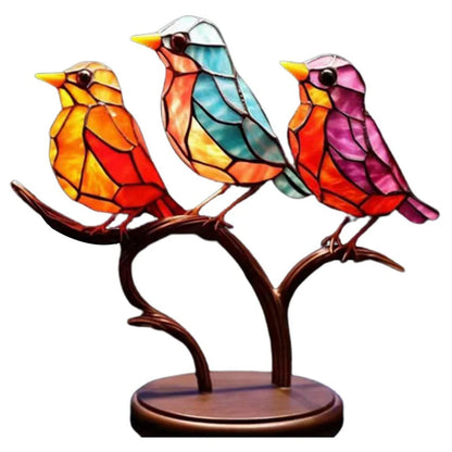Metal Painted Animal Ornament