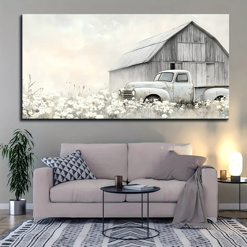 old farmhouse truck,