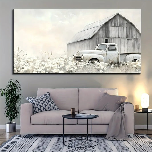 old farmhouse truck,