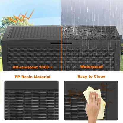 Large Outdoor Storage Box Waterproof,