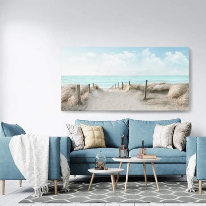 Sky Beach Painting
