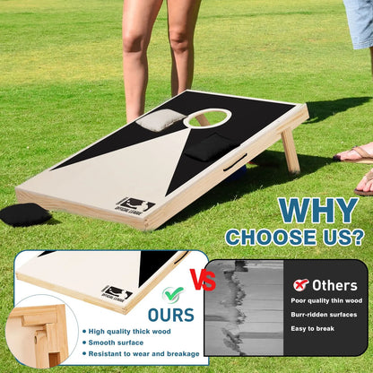 Solid Wood Corn Hole game