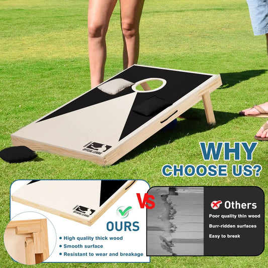 Solid Wood Corn Hole game