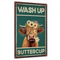 Cattle Cow Tin Sign,