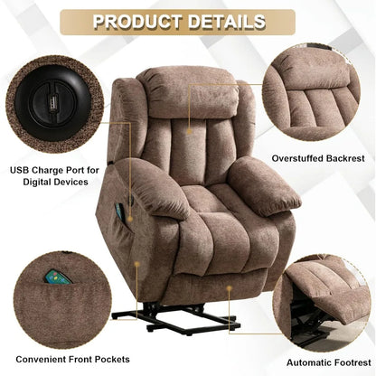 Power Lift Chair with Heat & Massage