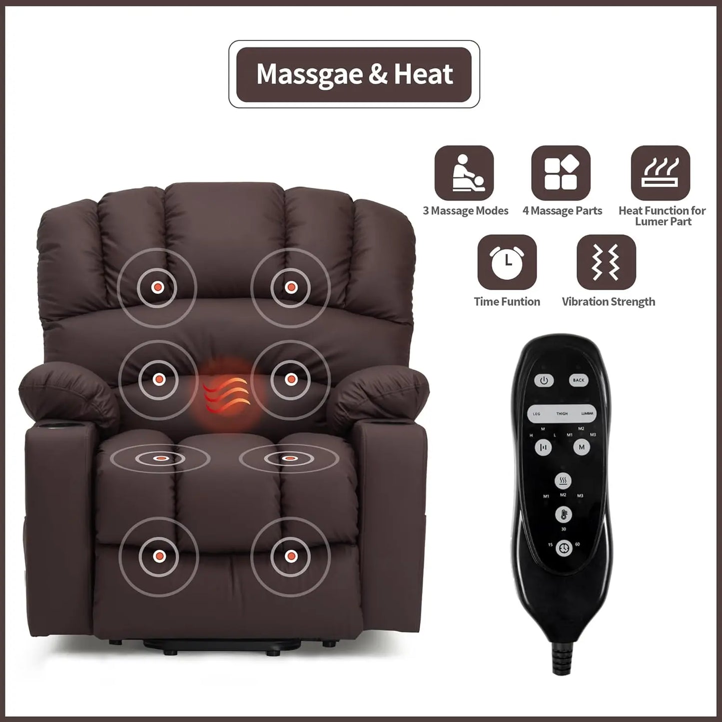 Power Lift Recliner Massage