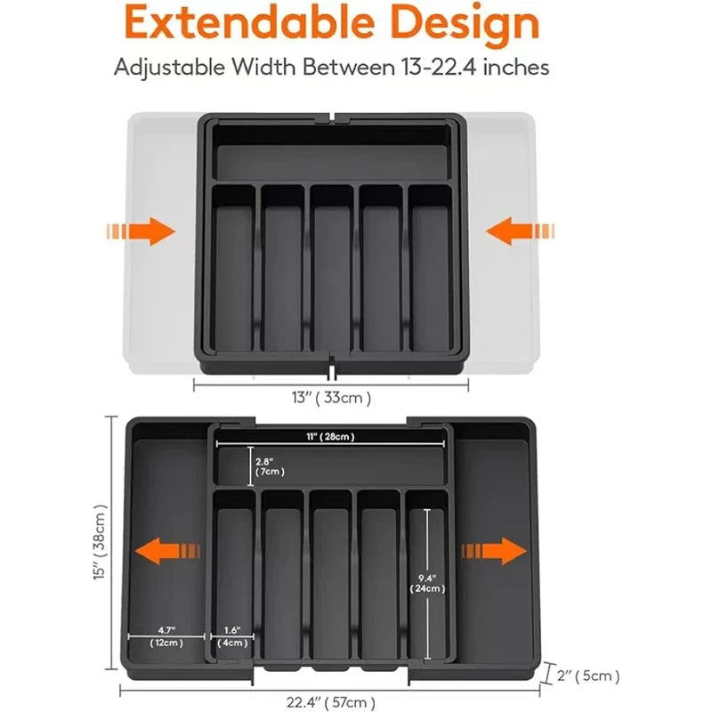 Expandable Cutlery Drawer Organizer,