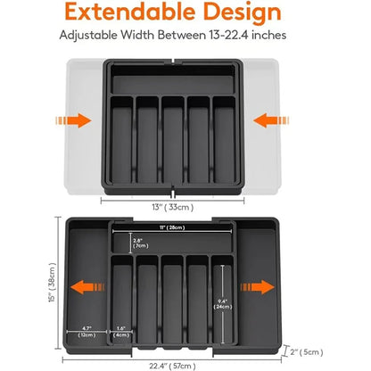 Expandable Cutlery Drawer Organizer,