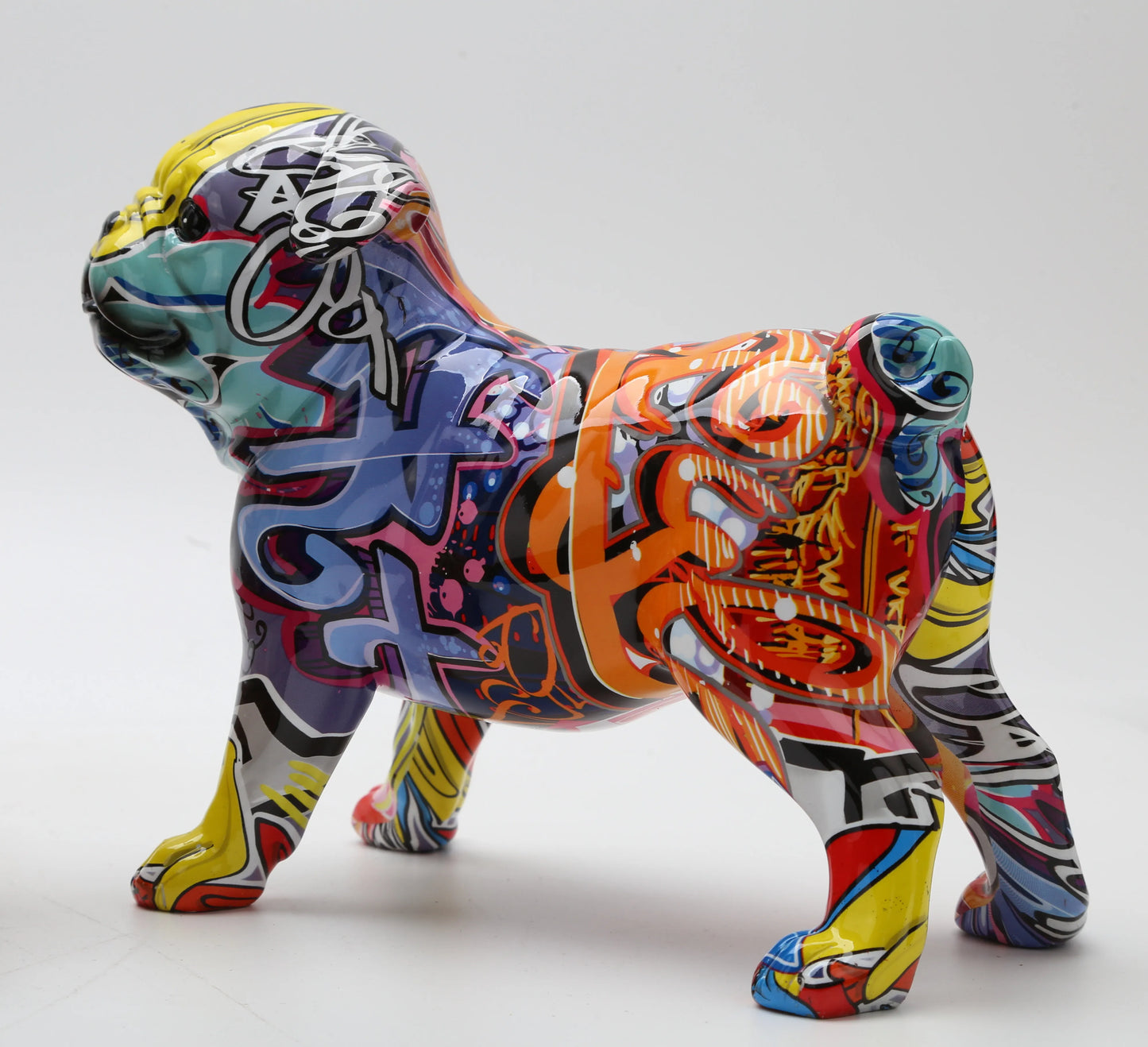 Graffiti Pug Dog