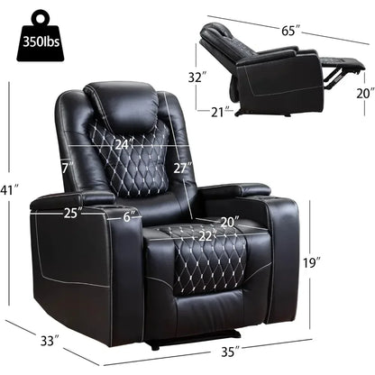 Power Recliner Chair with USB Ports