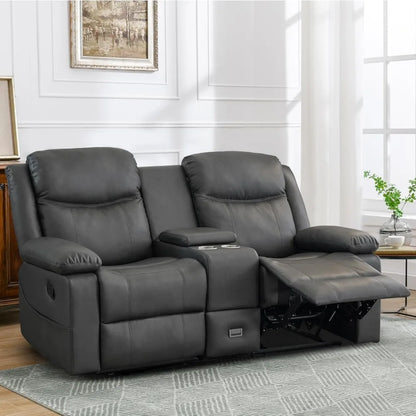 Reclining Loveseat with Console