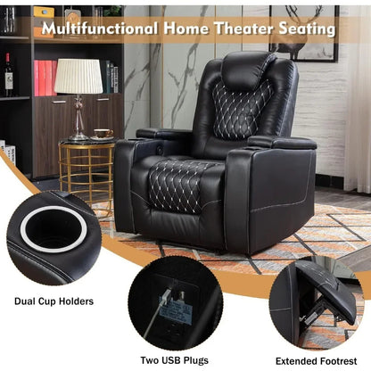 Power Recliner Chair with USB Ports