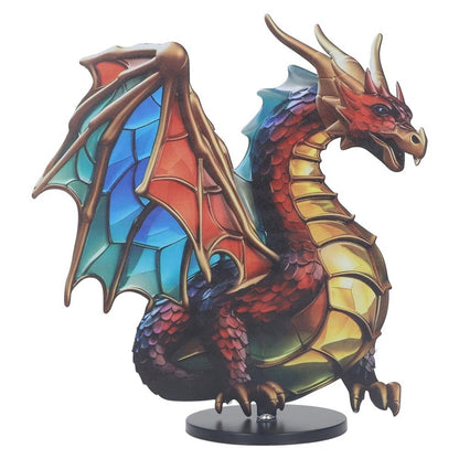 Metal Painted Animal Ornament