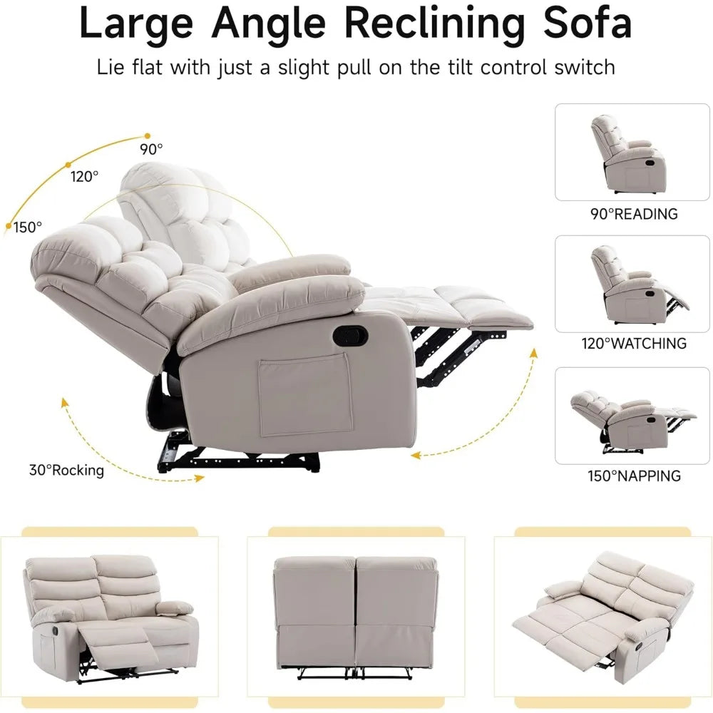 Loveseat Recliner Sofa