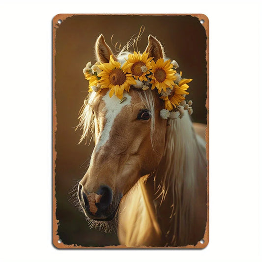 Vintage Horse Metal
