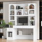 62 Inch Desk with Shelves,