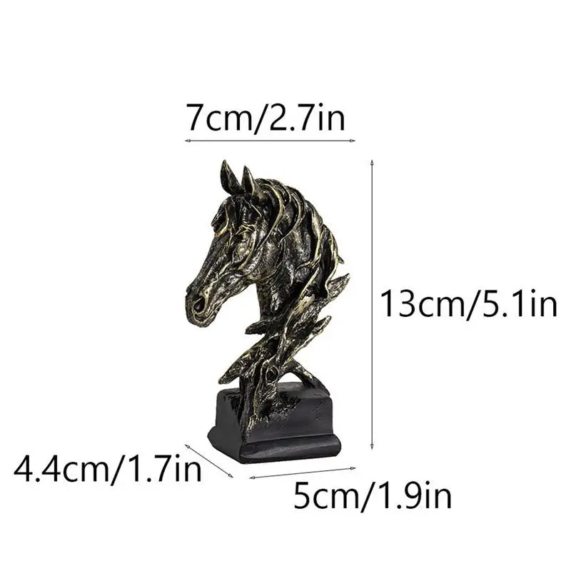 Resin Horse Sculpture