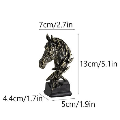 Resin Horse Sculpture