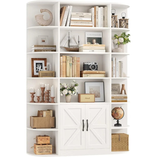 75" Tall Book Shelf and Bookcase,