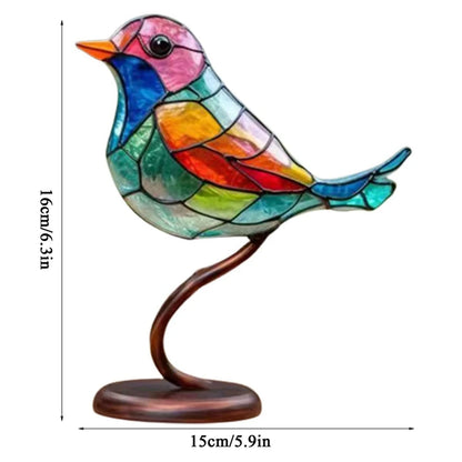 Metal Painted Animal Ornament