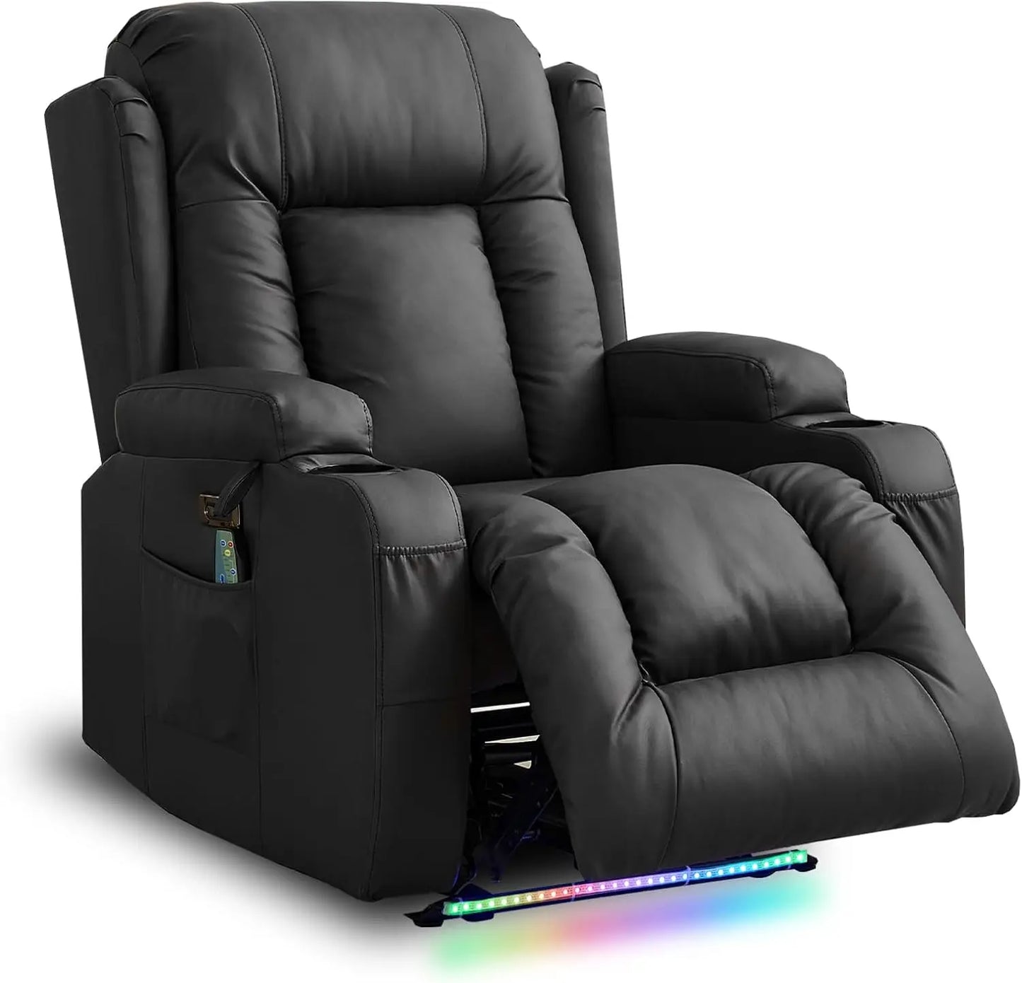 Power Loveseat Recliner Massage & Heat
